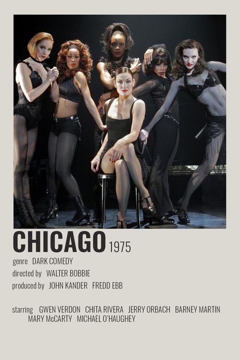 Chicago Musical Inspired Outfits, Broadway Musicals To Watch List, Chicago Movie Aesthetic, Chicago Aesthetic Musical, Musical Posters Broadway, Chicago Musical Costume, Chicago Musical Aesthetic, Chicago Musical Broadway, Broadway Aesthetic