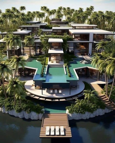 Futuristic Mansion, Mansion Layout, Luxurious Mansions, Tudor Period, Big Mansions, Mansion Exterior, Luxury Houses Mansions, Mansion Designs, Luxury Beach House