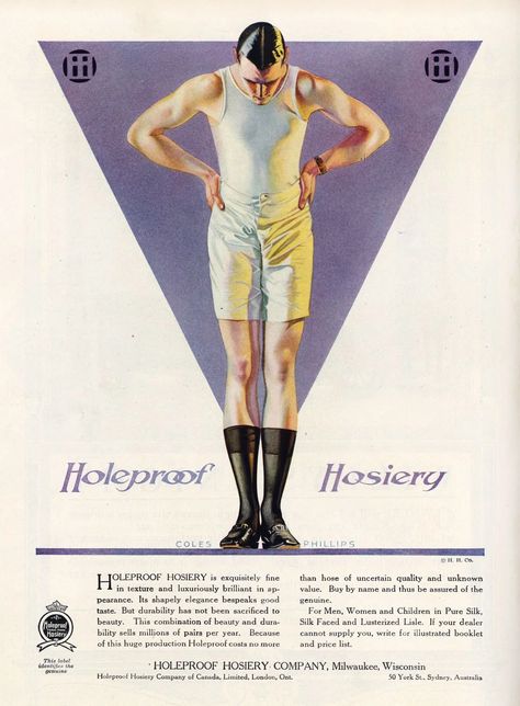 Photos: Thirty-Three Vintage Advertisements from Vanity Fair’s Jazz Age Period | Vanity Fair Coles Phillips, 1920s Men, Jazz Age, 1920s Fashion, Life Magazine, Pulp Fiction, Female Images, Vintage Ads, Vintage Advertisements