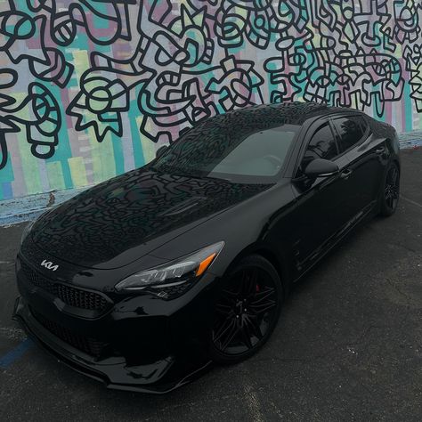 Kia Gt Stinger, Kia K5 Gt Line Modified, Kia Stinger Black, Kia Stinger Modified, Black Kia Stinger, Kia K5 Modified, Kia K5 Black, 2022 Kia K5, Kia Forte Gt