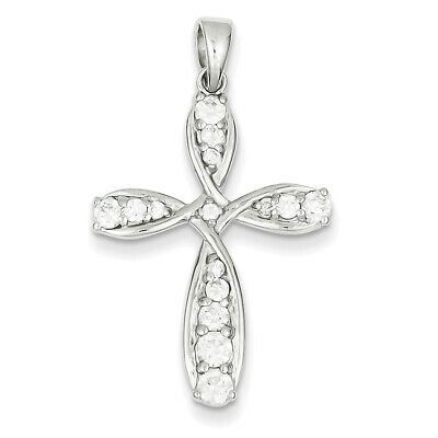 Sterling Silver CZ Cross Pendant QC5301... Pendant Sketch, Jewellery Design Sketches, Wedding Pendant, Rose Ring, Mineral Stone, Necklace Women, Cross Jewelry, Crystal Necklace Pendant, Jewellery Design