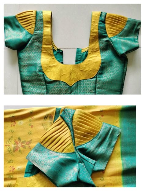 Blouse Hand Patterns, Normal Blouse Design, Off Hands Blouse Designs, Patch Work Blouse Designs Simple Patch Work Blouse Designs, Short Hand Blouse Designs, Blouse Hands Design Models, Simple Blouse Models, Simple Normal Blouse Designs, Hand Sleeves Design For Blouse