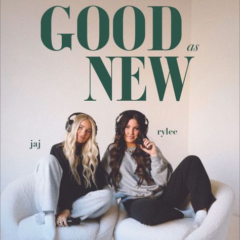 Good As New on Apple Podcasts Podcast Post Ideas, Podcast Mood Board, Podcast Setup Aesthetic, Podcast Photoshoot Ideas, Podcast Photoshoot, Podcast Advertising, Cover Photoshoot, Throw Like A Girl, Podcast Setup