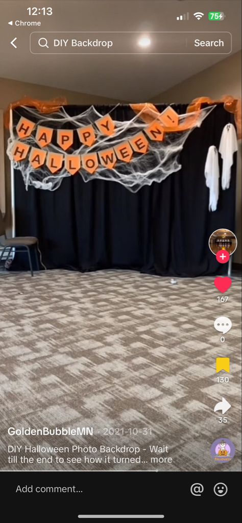 Halloween Birthday Photo Booth, Halloween Dance Middle School, Diy Halloween Photo Backdrop Booth Ideas, Halloween Diy Backdrop Ideas, Halloween Party Backdrop Diy, Halloween Photo Wall Diy, Trunk Or Treat Vampire Theme, Halloween Photobooth Idea, Halloween Photo Booth Ideas Backdrops