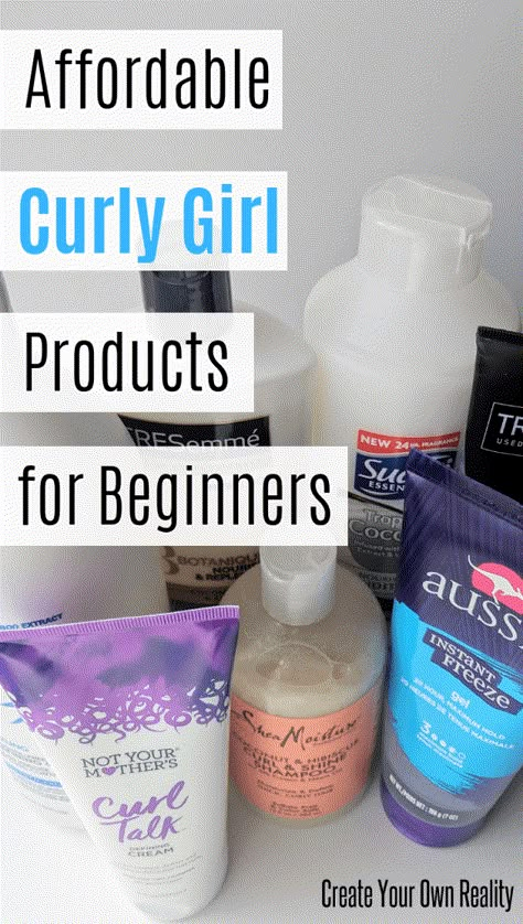 Curly Girl Products, The Curly Girl Method, Girl Products, Create Your Own Reality, Curly Hair Products, Hair Lotion, Curly Girl Method, Curly Hair Routine, Hair Routine