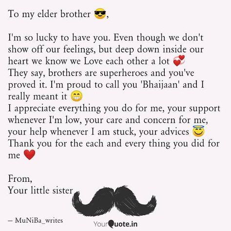 Paragraph For Brother From Another Mother, Paragraph For Brother Birthday, Big Brother Birthday Quotes From Sister, Friendship Day Wishes For Brother, Bhai Wishes Birthday, Bday Wish To Brother, Happy Birthday Bhaijaan, Best Birthday Card Ideas For Brother, Birthday Card For Bhai