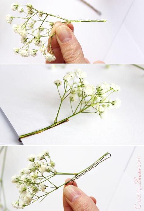 Making my own fresh floral hair piece. Creating Laura: An easy floral DIY with big impact Wedding Hairstyles And Makeup, Floral Hair Pieces, Flower Girl Hairstyles, בר מצווה, Trendy Flowers, Diy Hair Accessories, Wedding Hair And Makeup, Floral Hair, Fake Flowers