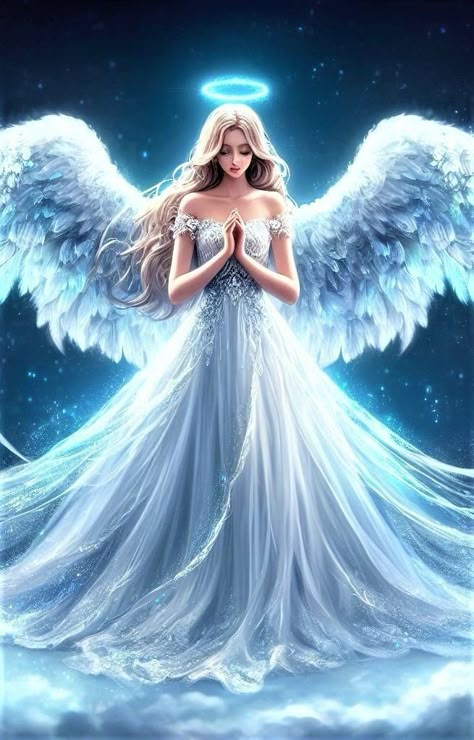 🥀💗🥀 - Send Me An Angel Angel Wings Art, I Believe In Angels, Angel Artwork, Heaven Art, Angel Images, Anime Show, Beautiful Angels Pictures, Magical Powers, Fairy Pictures