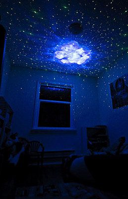 Stars on the ceiling, created by the Laser Stars Projector... oh I wish I could justify buying this! I'd never leave the nursery! Dark Academia Aesthetic Bedroom, Stars On The Ceiling, Stars Projector, Vsco Room, Galaxy Bedroom, Galaxy Room, Fence Outdoor, Hot Christmas, Lights Aesthetic