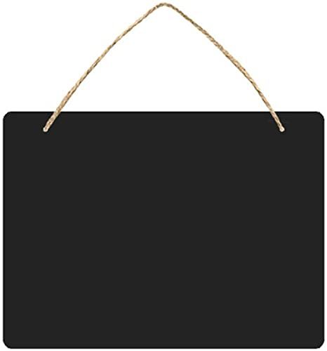 Amazon.com : Wooden Double Sided Hanging Chalkboard Signs, Memo Message Sign, Vintage Erasable Message Board Sign with Hanging String for Wedding Kitchen Home Party Decoration (Rectangle) : Office Products Blank Chalkboard, Restaurant Sandwich Board Signs, Gold Frame Chalkboard, Special Board Restaurant Signs Chalk, Hanging Chalkboard Sign, Hanging Chalkboard, Message Board, Chalkboard Signs, House Party