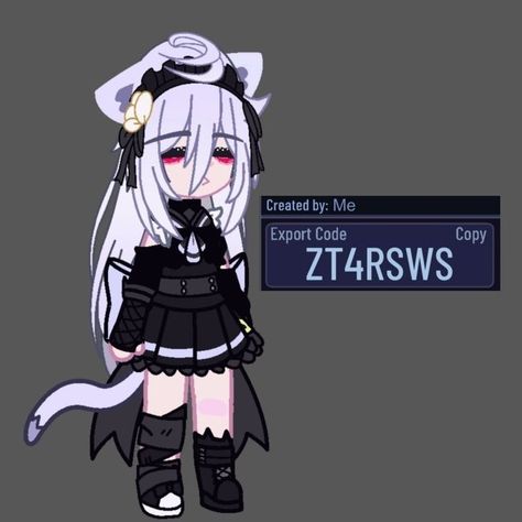 Gacha Club Outfit Ideas Codes, Gacha Club Black Outfits, Code Oc Gacha Club, Code Gacha Club, Gacha Club Codes, Code Gacha, Gacha Nox, Black And White Picture Wall, Club Hairstyles