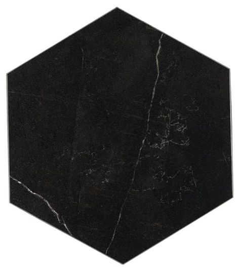 BaseCore HEX Hexagon Vinyl Flooring Black Marble 5.75" DIY Self Adhesive Textured Modern Floor Tile Peel & Stick Tile | Sample Tile: Amazon.com: Tools & Home Improvement Hexagon Vinyl Flooring, Hexagon Flooring, Modern Floor Tiles, Peel Stick Tile, Peel And Stick Tile, Modern Floor, Amazon Com, Floor Tile, Black Marble