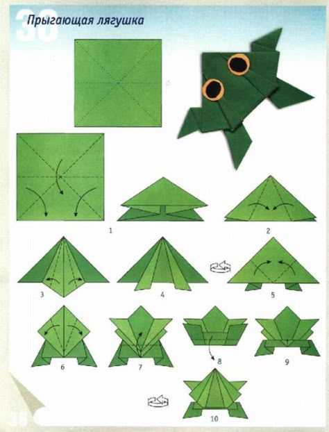 Origami Frog, Origami Shapes, Hadiah Diy, Creative Origami, Tutorial Origami, Paper Art Projects, Origami For Beginners, Cute Origami, Paper Craft Videos