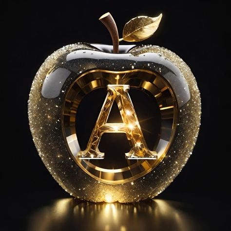 The Letter A Wallpaper, A Initial Wallpaper, A Wallpaper Letter Iphone, A Alphabet Wallpaper Letters, A Name Wallpaper, Dp For Whatsapp Dark, Gold Digital Art, Phone Wallpapers Vintage, Name Drawings