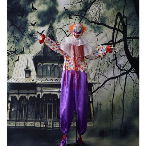 Haunted Circus, Scary Haunted House, Scary Clowns, Scary Halloween Decorations, Creepy Clown, Hair Raising, Halloween Decorations Indoor, Outdoor Holiday Decor, Halloween Props