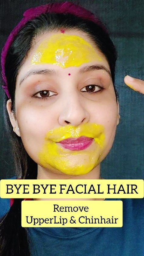 How To Remove Hair From Hands, Facial Hair Removal Home Remedies, How To Remove Facial Hair, Natural Facial Hair Removal, Female Facial Hair, Lip Hair Removal, Facial Hair Growth, Upper Lip Hair, Hair Remove