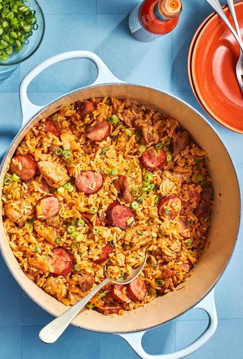 Cajun Jambalaya The Spruce Eats Recipes, Spruce Eats Recipes, Cajun Gumbo Recipe, Milk Street Recipes, The Spruce Eats, Cajun Gumbo, Street Recipes, Chicken And Sausage Jambalaya, Cajun Jambalaya