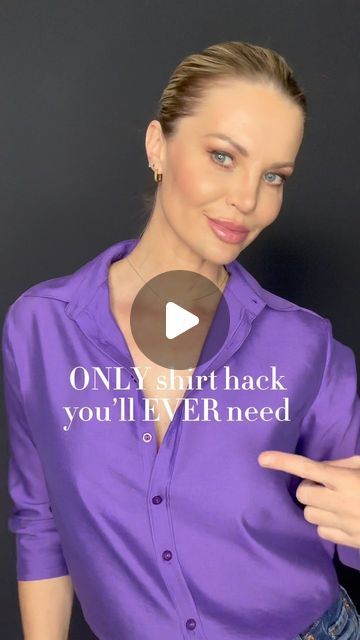 Laudi Lee - Style & beauty tips for woman 35+🇿🇦 on Instagram: "This is genius! Been using it with every shirt I wear for awhile now and it’s one of my all time fave hacks. Let me know if you will be using it from now on🙌🏼 • • • #stylehack #stylehacks #fashionhacks #shirth #styleblogger" Shirt Hacks For Women, Dressing Hacks, Hacks For Women, Fashion Tricks, Clothing Upcycle, Shirt Hacks, Clothes Hacks, Marketing On Instagram, Health And Happiness