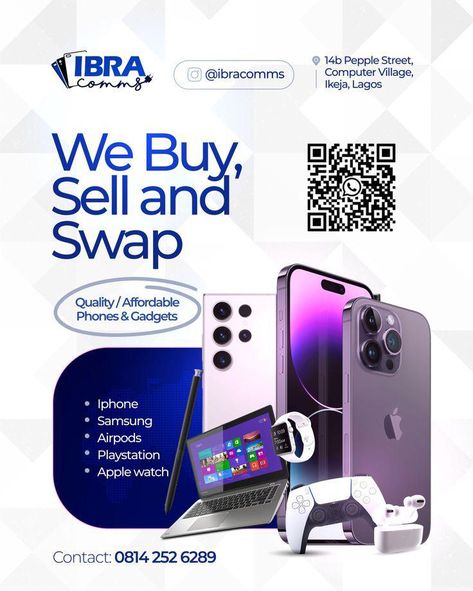 Shop Now Flyer Design, Phone Accessories Business, Phone Gadgets Flyer Design, Gadget Store Flyer Design, Phone Poster Design Graphics, Mobile Shop Poster Design, Ad Flyer Design, Iphone Flyer Design, Business Flyers Designs