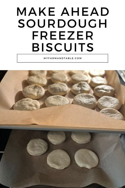 Sourdough Flaky Biscuits, Freezer Friendly Sourdough Recipes, Buttermilk Sourdough Recipes, Buttermilk Sourdough Biscuits, Sourdough Freezer Biscuits, Sourdough Buttermilk Recipes, Sourdough Discard Recipes To Freeze, Sourdough Buttermilk Biscuits, Sourdough Recipes To Freeze