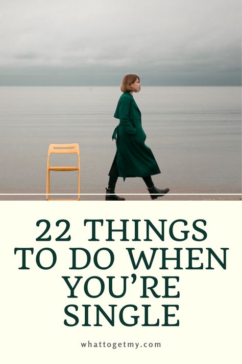 Being alone isn't always sad and lonely. It is personal growth. What’s a better way to find yourself than spending time doing things you love or discovering new ones? If you want to know what are the best things to do when you’re single and alone, then this article is for you! Single Things To Do, Things To Do As A Single Woman, Things To Do When Single, 50 Ways To Spend Time Alone, Living By Yourself, Bella Grace Magazine, Stay Alone, How To Be Single, Solo Date