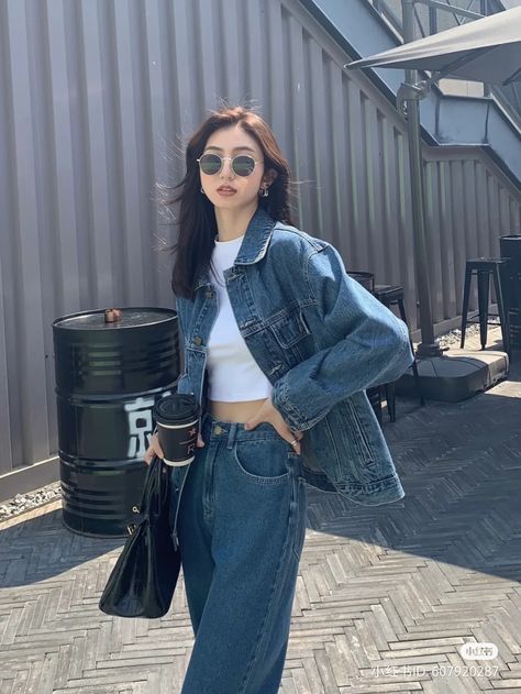 Korea Outfit, Korean Outfit Street Styles, Everyday Pants, Fashion Top Outfits, Fashionable Dresses, Korean Casual Outfits, Korean Girl Fashion, Causual Outfits, Fashion Attire