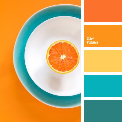 Breakfast Color Palette, Mango Color Palette, Flat Design Colors, Mediterranean Color Palette, In Color Balance, Orange Color Palette, Yellow Palette, Orange Palette, Cyan Colour