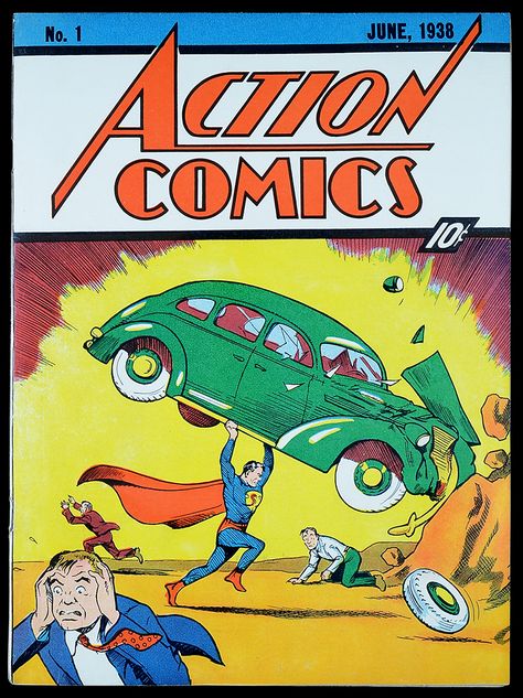 Gorgeous first copy of Superman comic is now posted online.  Check it out! #comicbooks #americana Comic Superman, First Superman, Superman Dc Comics, Superman Comic Books, Don Corleone, Action Comics 1, Action Comics, Superman Comic, Bruce Timm