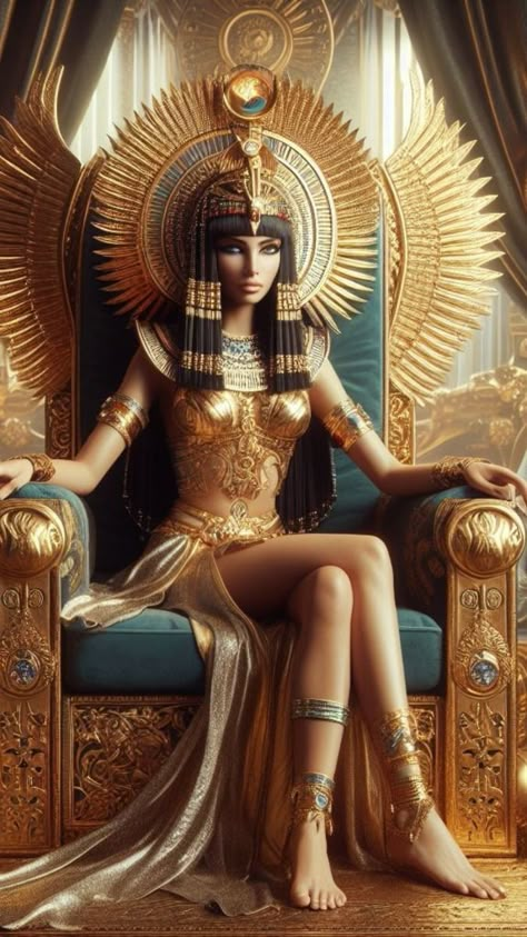 Cleopatra Vibes, Diy Embroidery Stitches, Egypt Goddess, Queen Of Egypt, Egypt Poster, Egypt Queen, Egyptian Goddess Art, Egyptian Princess, Queen Cleopatra