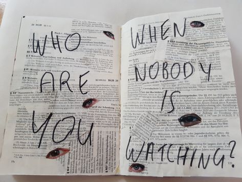 Who are you when Nobody is watching? Who Are You When Nobody Is Watching, Who Are You When No One Is Watching, Life Core, Prompts Ideas, Pass Out, Diary Ideas, 7th Grade, Scrapbook Journal, So Nice