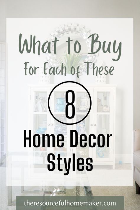 Home Decorating Styles, Types Of Home Decor Styles, Different Home Decor Styles, Casual Home Decor, Interior Minimalista, Interior Decorating Styles, Home Decor Style, Popular Decor, Decorating Styles