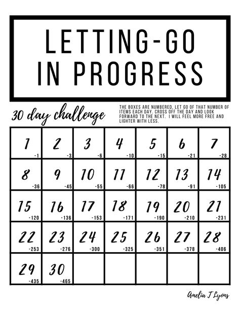 30 Day Minimalist Challenge, 30 Day Challange, Live With Less, Minimalist Challenge, The Minimalists, 2024 Board, Declutter Challenge, Minimalism Lifestyle, Marie Kondo