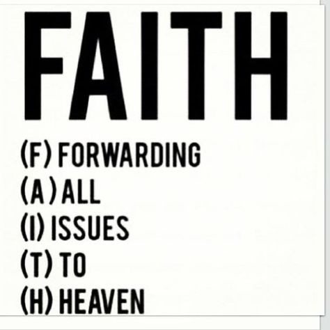 Faith Acronym, The Perfect Guy, Faith Inspiration, Have Faith, To Heaven, Faith In God, Faith Hope, God Is Good, Trust God