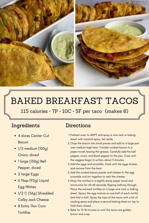 20+ Healthy Breakfast Recipes | High Protein Meal Prep Friendly Breakfast Recipes High Protein, Golo Breakfast, Breakfast Meal Prep Recipes, Recipes For Meal Prep, Protein Meal Prep, Healthy Breakfast Meal Prep, Breakfast Taco, Protein Waffles, High Protein Meal Prep