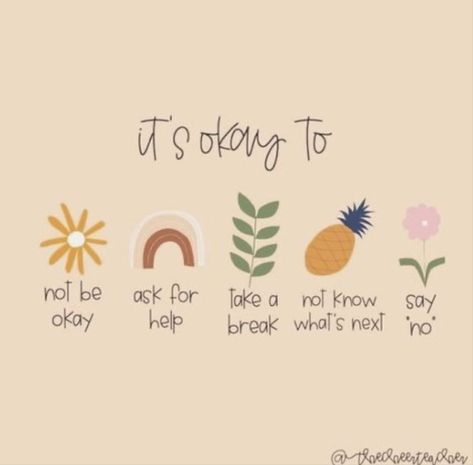 Self Reminder, Positive Self Affirmations, Happy Words, It's Okay, Daily Inspiration Quotes, Self Quotes, Reminder Quotes, Health Quotes, Self Love Quotes