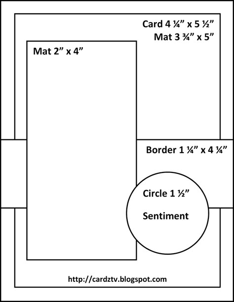 Cardz Tv With Mary Cards, Cardztv Sketches, Card Sketches With Measurements, Cardmaking Templates, Greeting Card Sketches, Kristie Marcotte, Card Measurements, Card Sketches Templates, Lay Outs