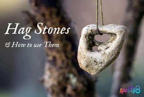 Hag Stones and How to Use Them! – Spells8 Witch Stones, Hag Stones, Celtic Mythology, Stuff I Need, Worry Stones, Rock Hounding, I Need To Know, Energy Crystals, Crystals And Gemstones