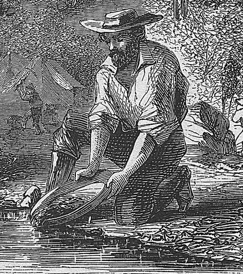 Illustration: “How We Got Gold in California.” Credit: Harper’s Weekly; Wikimedia Commons. Read more on the GenealogyBank blog: “Stories Told by California Gold Rush Obituaries.” https://blog.genealogybank.com/stories-told-by-california-gold-rush-obituaries.html Amador County, Panning For Gold, California Gold Rush, Forty Niners, Gold Prospecting, California Gold, Tinta China, Gold Mining, American West