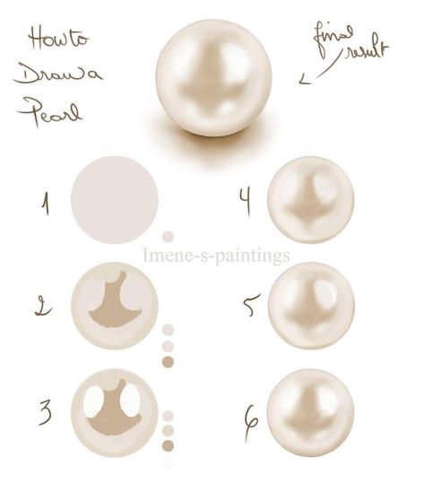 Paint Pearls Tutorial 627 Pearl Drawing, Free Brushes, Brushes Procreate, Procreate Ipad Art, Digital Art Beginner, Learn How To Paint, Instagram Tutorial, Ipad Art, Digital Painting Tutorials