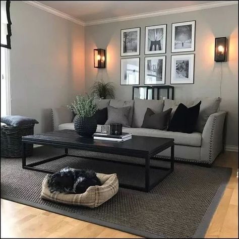 Living Room Furniture Trends, Small Modern Living Room, Small Living Room Design, Mid Century Modern Living Room, Furniture Design Living Room, Furniture Trends, Living Room Colors, Living Room Decor Apartment, Living Room Grey