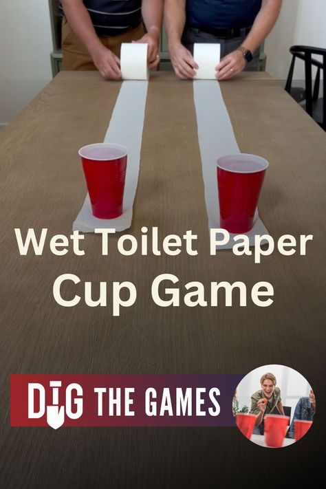 Toilet Paper Derby, Toilet Paper Roll Games, Toilet Paper Roll Games For Adults, Fill The Cup Water Game, Blow The Candle Out Game, Toilet Paper Wine Glass Game, Toilet Paper Games For Adults, Toilet Paper Derby Game, Games With Toilet Paper Rolls