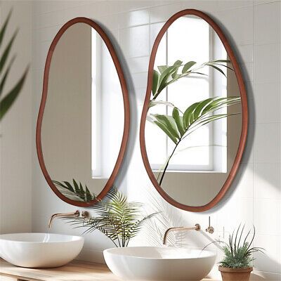 Wooden mirror frame