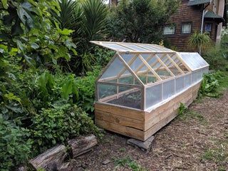 Raised Bed Greenhouse : 5 Steps (with Pictures) - Instructables Stock Tank Garden Raised Beds, Raised Greenhouse, Raised Bed Flower Garden, Raised Beds Bedroom, Stock Tank Gardening, Raised Bed Greenhouse, Raised Beds Diy, Stone Raised Beds, Raised Bed Frame