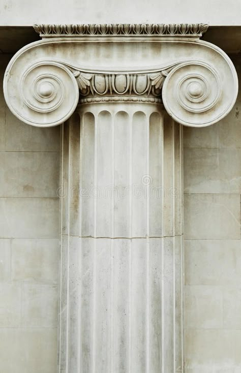 Rome Architecture, Column Capital, Ionic Column, Architectural Columns, Greek Columns, Ivy House, Stone Columns, European Architecture, Education Design