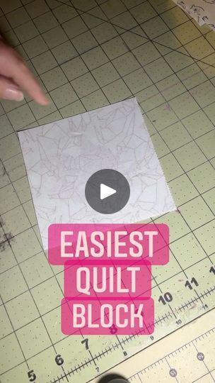 Quilt Patterns Easy Squares, Quilt Block Patterns Easy, Modern Quilting Tutorials, Easy Quilt Tutorials, Quilt Tutorial Video, Baby Quilts To Make, Free Quilt Tutorials, Patchwork Quilting Designs, Quilt Blocks Easy