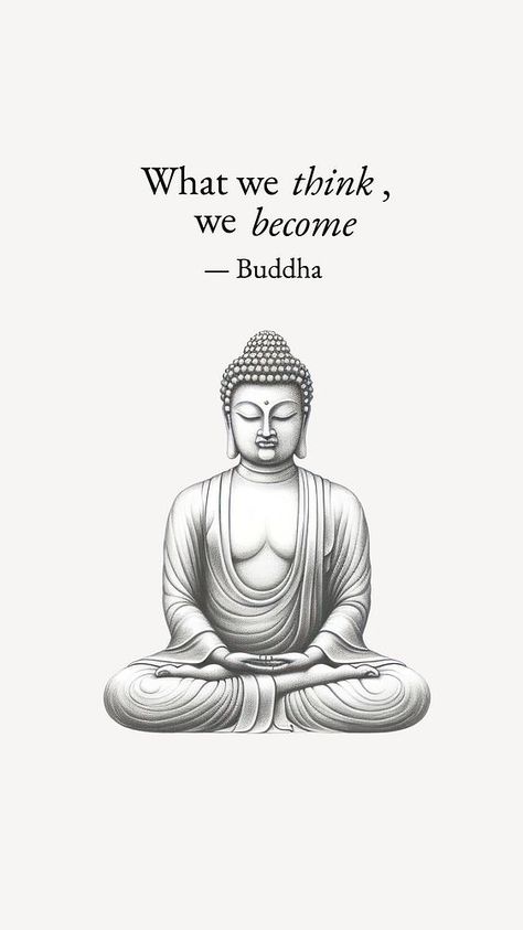 Buddha's  quote Facebook story template | free image by rawpixel.com / Bew Buddha Image With Quotes, Buddha Wallpaper With Quotes, Buddha Best Quotes, Buddhist Wallpaper Aesthetic, Buddha Quotes Wallpaper, Buddha Aesthetic Wallpaper, Spiritual Quotes Aesthetic, Lord Buddha Images, Aesthetic Buddha