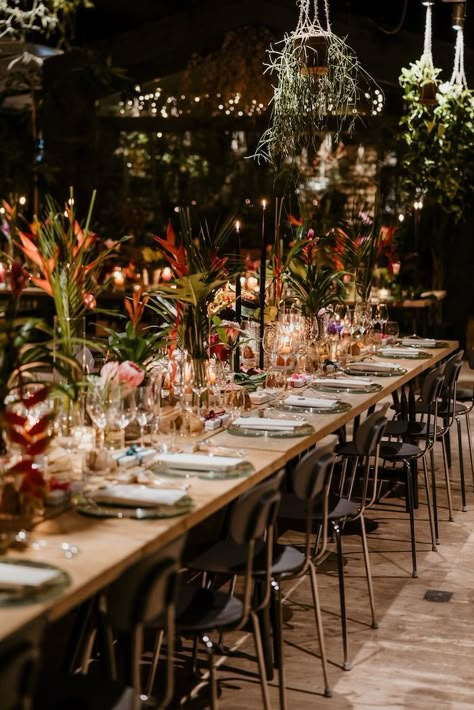 Jungle Wedding Theme, Tropical Wedding Venue, Greenhouse Restaurant, Tropical Wedding Reception, Tropical Wedding Dresses, Jungle Wedding, Tropical Wedding Theme, Tropical Wedding Decor, Tropical Wedding Inspiration