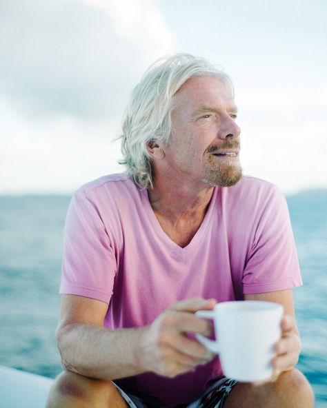 Richard Branson is an inspiration to millions of young entrepreneurs all over the world #leadership #branson Becoming A Millionaire, Virgin Atlantic, Richard Branson, Entrepreneur Inspiration, Inspiring People, Drinking Coffee, Online Entrepreneur, Interesting People, Entrepreneur Quotes