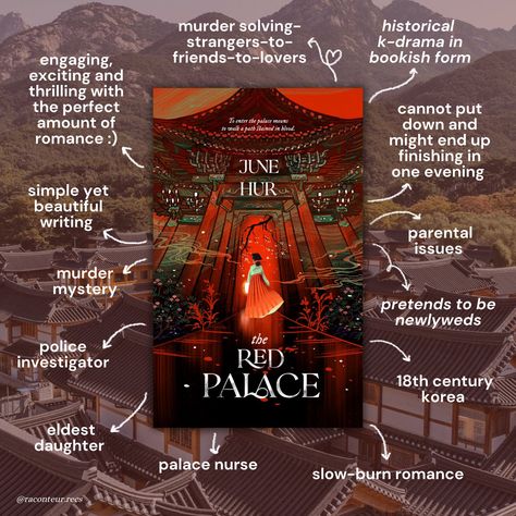 The Red Palace June Hur, The Inbestigators, Cute Books To Read, Book Mystery, Books Recommendations, Pretty Books, Fiction Books Worth Reading, Book Reading Journal, The Dream Team