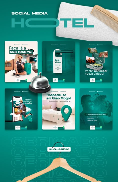 Social Media: Hotel Hotel Social Media Post Design, Hotel Advertising Design, Hotel Social Media Design, Hotel Social Media Post, Travel Social Media Design, Hotel Flyer, Hotel Marketing Design, Hotel Advertisement, Art Direction Advertising